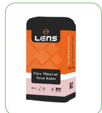 Lens Flex Kalın Mineral Sıva