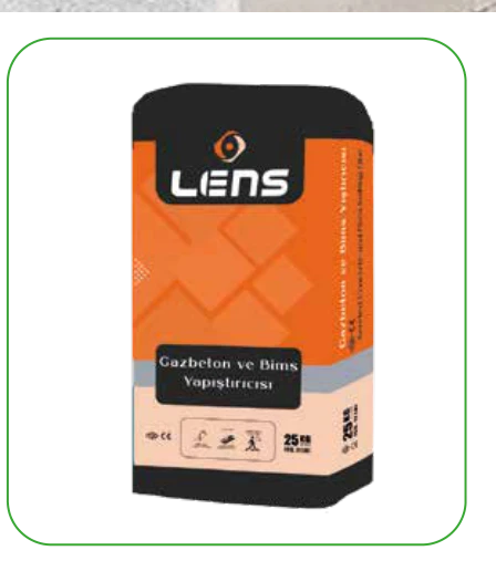 Lens Gazbeton ve Bims Örgü Tutkalı