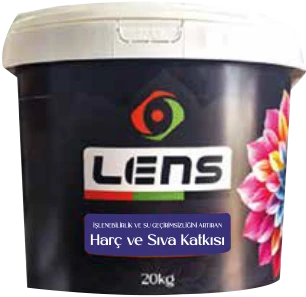 Lens Harç ve Sıva Katkısı