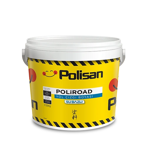 Polisan POLIROAD YOL ÇİZGİ BOYASI SU BAZLI