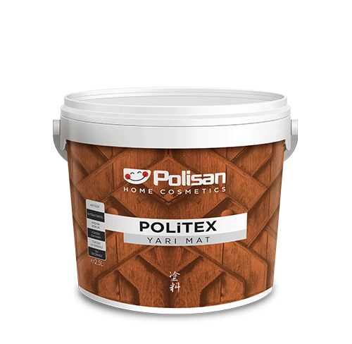 Polisan POLİTEX DEKORATİF YARI MAT SU BAZLI