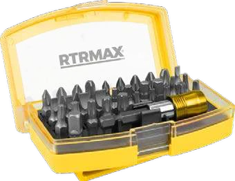 RTRMAX Bits Uç + Adaptör Seti · 32’li Set
