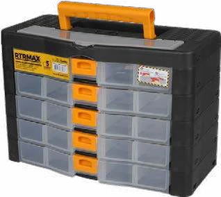 RTRMAX Modüler Organizer Çekmece · 390 x 190 x 260 mm - 5 Çekmece
