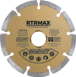 RTRMAX Soketli Elmas Testere · 230 x 22 mm