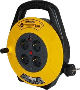 RTRMAX Makaralı Uzatma Kablosu El Tipi · 3 x 1.0 mm ² - 10 mt