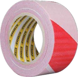 RTRMAX Emniyet İkaz Bandı · Kırmızı-Beyaz / 60 mm x 180 mt