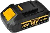 RTRMAX 18V Li-ion Akü 4,0 Ah (X-LION Plus)