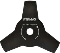 RTRMAX Tırpan Bıçakları · Üçlü, 300 x 25.4 mm x 3 mm