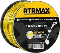 RTRMAX Tırpan Misinaları (Altıgen) · 3,3 mm x 900 m