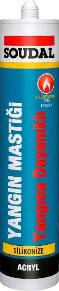 Soudal YANGINA DAYANIKLI MASTİK