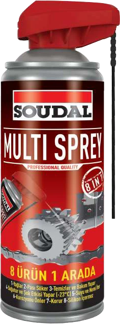 Soudal KOBRA BAŞLIKLI MULTİ SPREY