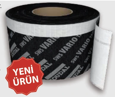 Soudal SWS VARİO EXTRA BLACK KENDİNDEN YAPIŞKANLI MEMBRAN